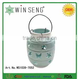 Personalized Ceramic Craft Candle Holder of Jar Shape thumbnail-3