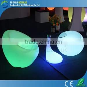 Hot Sale Home Furniture Bedside Table With LED Light thumbnail-1