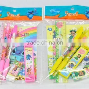 6PC ( 2PC Pen + Lead of Pencil +Eraser +Ruler +Notebook) Stationery thumbnail-2
