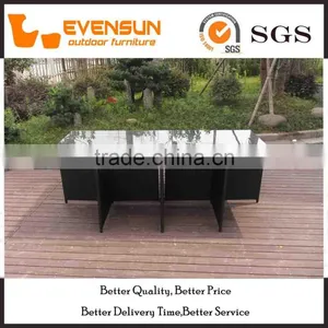 Restaurant Large Size Club Pub Furniture Set Rattan thumbnail-6