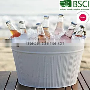 Round Big Size Metal Ice Bucket thumbnail-1