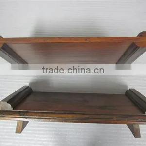 American Retro Leisure Solid Wood Coffee Tea Table thumbnail-6