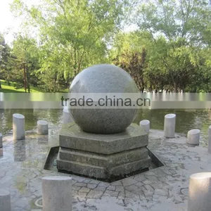 Outdoor Graden Decoration Stone Carving Marble Moving Water Fountain thumbnail-1