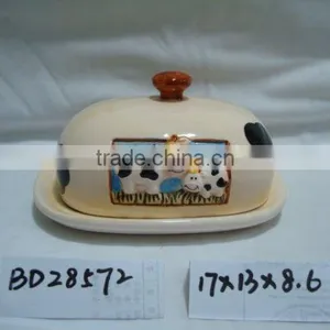 Ceramic Cow Butter Box 28572 thumbnail-1