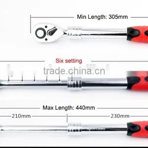 High Quality Universal Hand Tool Manual Socket Ratchet Wrench thumbnail-6