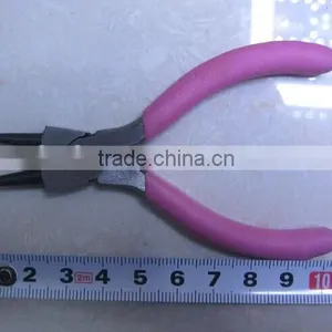 4" Mini Cutting Pliers Pink Pliers Tool Kit thumbnail-4