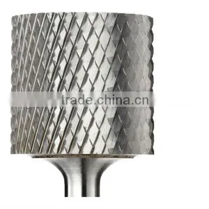 Bright Finish Diamond Cut Cylindrical Carbide Bur thumbnail-2