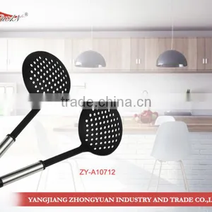 Plastic Material Nylon Skimmer Kitchen Utensils of Steel Tube Handle thumbnail-1