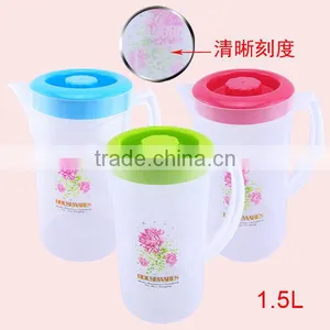 2016 Popular 1.5L Plastic Water Cooler Jug Wholesale With Handle thumbnail-1