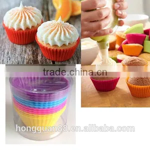 China Manufacture Wholesale Baby Bake Cake Silicone Cupcake Mold thumbnail-1