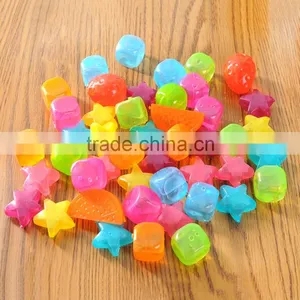 Reusable Ice Cubes Plastic Colorful Chilling Cubes thumbnail-3