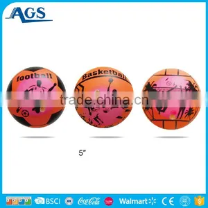 2017 New Design Rainbow Color Kid Pvc Toy Ball thumbnail-6