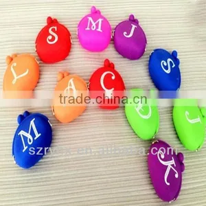 Affordable Products Capital Letter Silicone Rubber Coin Bag thumbnail-1