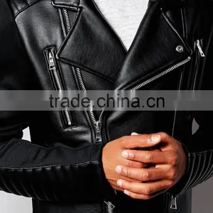 Leather Motorbike Jacket thumbnail-3
