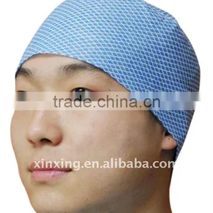 Spunlace Doctor Cap With Double Band thumbnail-1