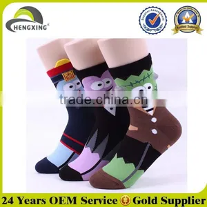 Fashion High Quality Custom Printing Young Girl's Tube Socks thumbnail-1