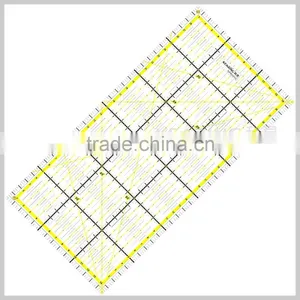 Kearing Pro 3mm Thickness Durable Acrylic Patchwork Ruler With Long Diagonal 30 * 15 cm Scale for Handicraft Design # KPR3015 thumbnail-1