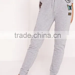 2016 New Design Girls Grey Cheap Fashion Sport Pants thumbnail-3