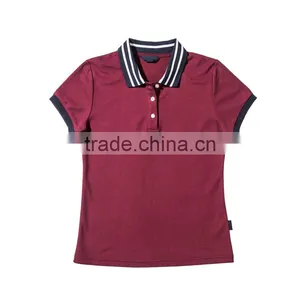 2017 Spring New Girl's Sports T-shirts, Wind Student Polo Shirts, Short Sleeved T-shirts OEM thumbnail-4