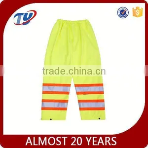 Hi Vis High Visibility Reflective Safety Trousers Workwear thumbnail-1