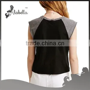 New Arrival Raglan Sleeve t Shit Women Tshirts thumbnail-2