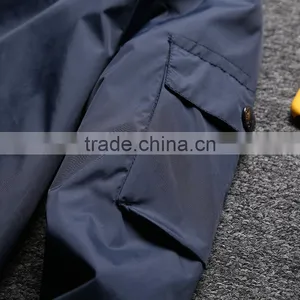 Hot Selling Simple Style Solid High Quality Nylon Men Jacket Sports Thin Jogging Coat Custom Logo Zipper Up thumbnail-5