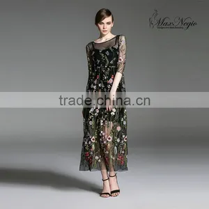 Gypsy Pop Line Evening Dresses Lace Dress Fabric thumbnail-1