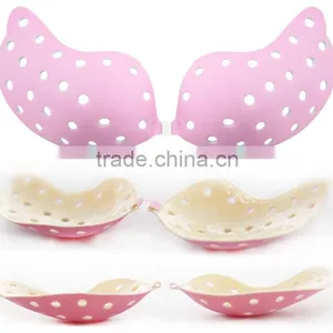 Open Sexy Girl Silicone Free Bra thumbnail-6