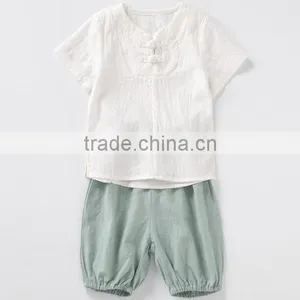 Zm35672a Wholesale Clothes Manufacturer 2017 Fashion Kids Clothing Set thumbnail-5