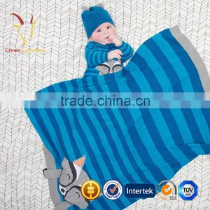 Striped Cashmere Plush Super Soft Throw Blanket thumbnail-4