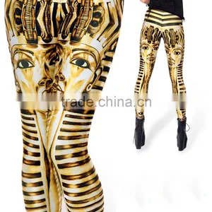 Custom Logo Yoga Pants Gym Wear Womens Ambition Sublimated Surface Leggings thumbnail-1