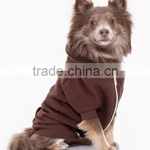 Fleece Dog Zip Hoodie Pet Clothes Dog Wholesale Dog Clothes thumbnail-3