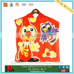 Custom Microfiber Print Poncho Towel thumbnail-2