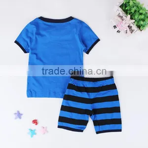 S16046A New Designs New Style Pajamas Sets Cotton Kids New Style Pajamas thumbnail-3