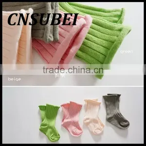Korean Spring and Summer Candy Solid Color Socks Baby Boys and Girls Socks Cotton Socks thumbnail-2
