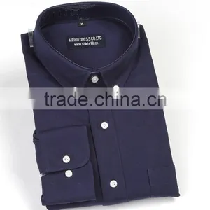 Denim Button Down New Design Men Dress Shirt 2017 Business Shirt for Men thumbnail-1