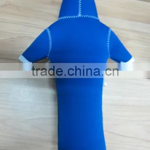 GR-B0289 Cloth Design Neoprene Bottle Sleeve for Sale thumbnail-2