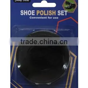 80g Waxed High Gloss Solid Shoe Polish Tin Case thumbnail-1