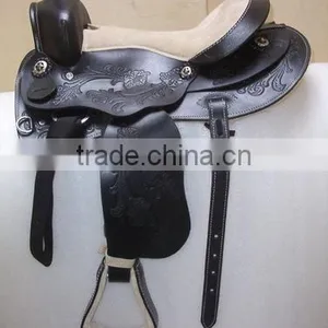 Leather Saddle thumbnail-1
