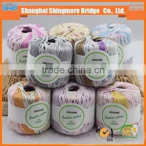 Bamboo Blended Knitting Yarn for Knitting Sweater With Reasonable Price thumbnail-6