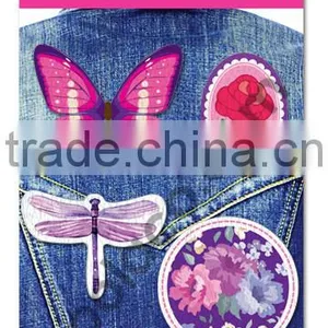 Color Iron on PU Patches Printing Iron on Patch Heat Transfer Patch thumbnail-1
