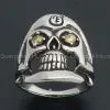 Fashion Stainless Steel Biker Jewelry Ring thumbnail-2