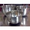 Customized Green Pink Color Collapsible Silicone Mixing Bowl With Lid for Outside，3 Pcs &set Stainless Steel Salad Bowl thumbnail-3