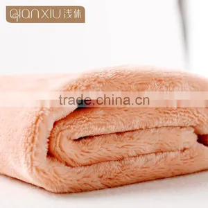 Logo Printed Qianxiu 100 Polyester Warm Ladies Night Robe thumbnail-5