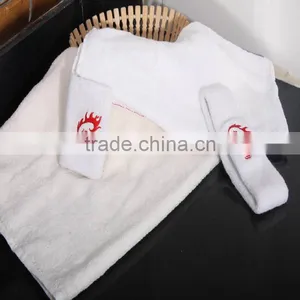 Custom Cotton Wholesale Towels Bath Set Luxury Hotel With Logo thumbnail-2