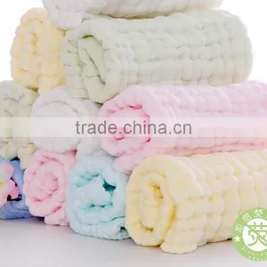 Cotton Gauze Burp Cloth Organic Wipe Cloth Facial Cloth Baby Bibs thumbnail-2
