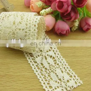 White Woven Lace for Textile thumbnail-1