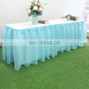 Simple Organza Styles of Table Skirting thumbnail-1