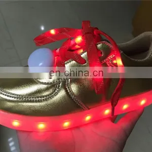 Factory Wholesale Price Low MOQ Sports Gift Simulation Children LED Light up Kids Shoes thumbnail-3