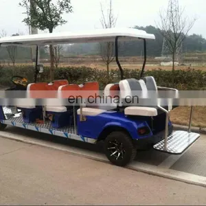 8 Seat Electric Golf Cart Sightseeing Cart thumbnail-3